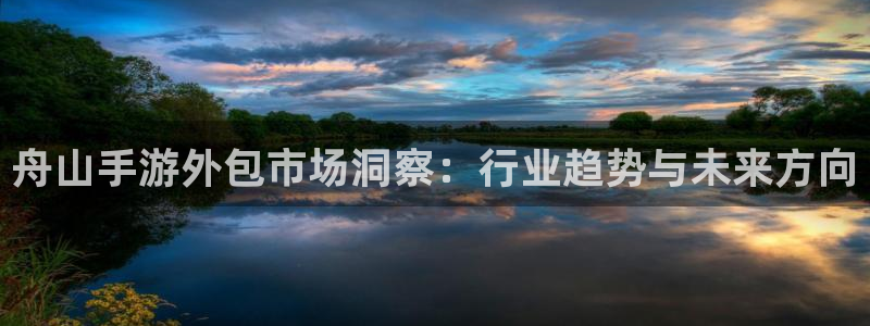 安信13娱乐：舟山手游外包市场洞察：行业趋势与未来方向